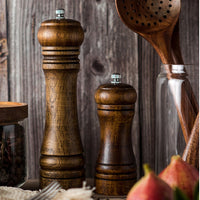 Solid Wood Spice Pepper Mill Cooking Tools
