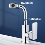 Hot and Cold Mixer Kitchen Faucet Deck