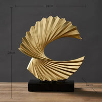 Modern Decor Abstract Sculpture Living Room Home Ornaments
