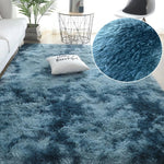 Plush Rug Bed Room Floor Fluffy Mats Anti-slip Room Blanket