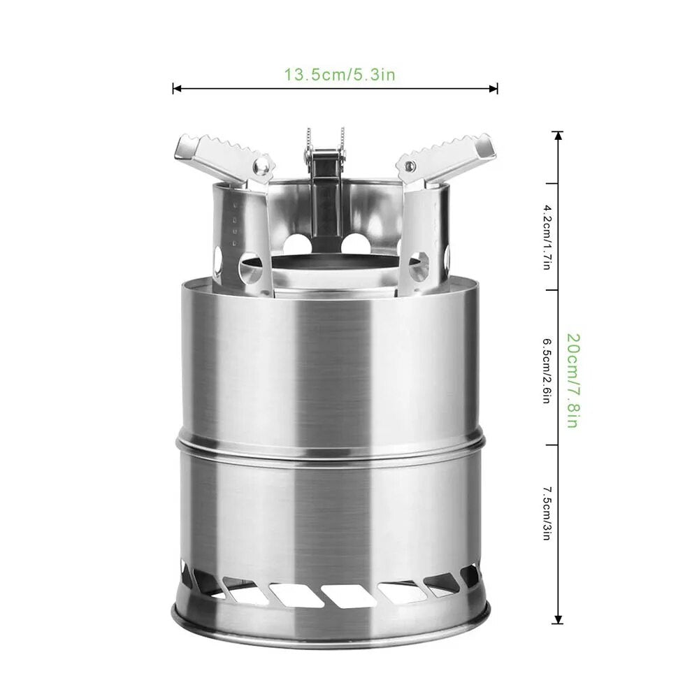 Stainless Steel Stove Picnic BBQ Cooker