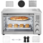 SucceBuy 13-IN-1 Air Fryer Toaster Oven 29.6Qt Convection Oven 2-Tier Toaster Ovens Countertop Combo Home and Commercial Use