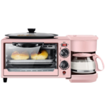 Breakfast Machine Household Four-in-one Toaster Electromechanical Oven Sandwich Machine Stainless Steel Bread Toaster
