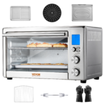 SucceBuy 10-IN-1 Convection Oven, 28L/29.6 Qt Multifunctional Conventional Oven Countertop, 1800W 4-Tier Toaster