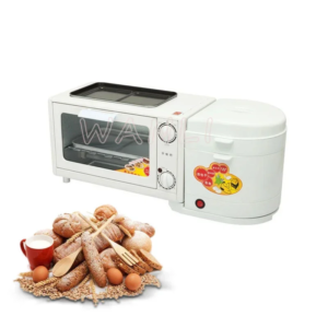 Four-in-one Breakfast Machine Home Multi-function Steamed Egg Cooker Toaster Oven Kitchen Baking Appliances