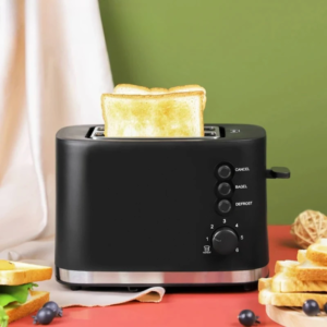 Electric Toaster Automatic Bread Baking Machine 110V/220V Stainless steel Household Breakfast Toast Oven Sandwich Grill 2 Slice