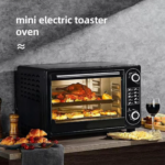 Toaster Oven 38L Kitchen Appliances Multifunctional Easy Clean Large Capacity Baking Electric Oven for Sausages Bread Pizza