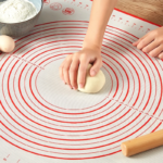Non-slip Silicone Pastry Kitchen Mat 50x60cm Extra Large Baking Mat Counter Dough Rolling Mat Oven Liner Fondant Pie Crust Mat