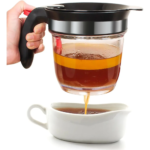 1pc Fat Separator Bottom for Mess-Free Straining Built-in Oil Strainer for Efficient Grease Separation Essential Kitchen Utensil