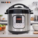 5L Electric Pressure Cooker Stainless steel Smart Multicooker for Kitchen Slow Cooker Rice Cooker Steam Pot Food Warmer 220V