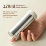 Mini 316 Stainless Steel Portable Thermos Cup 120/150/180ml Vacuum Thermal Insulation Pocket Cup Small Water Bottle for Espresso