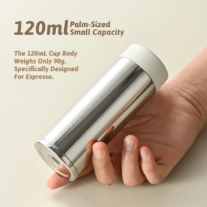Mini 316 Stainless Steel Portable Thermos Cup 120/150/180ml Vacuum Thermal Insulation Pocket Cup Small Water Bottle for Espresso