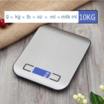 Kitchen Scale Household High-precision Stainless Steel Electronic Scales for Food Baking Measuring Jewelry Accurate Weigh Tools