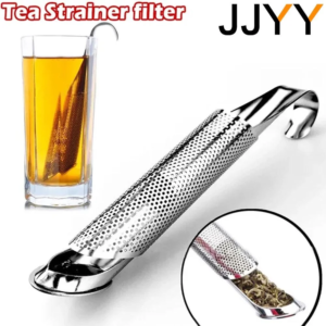Strainer Stainless Steel Infuser Pipe Design Touch Feel Holder Tool Tea Spoon Infuser Filter