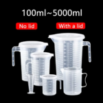 Thickened Plastic Measuring Cup with Scale Food Grade 100-5000ml Measuring Cup Experimental Measuring Cup Beaker Plastic Cup