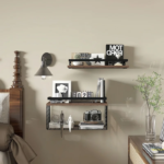 Floating shelf, 15.7 inches long, bathroom organizers and storage，book shelf，room，home ，classroom decor