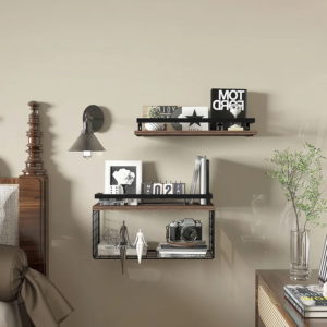 Floating shelf, 15.7 inches long, bathroom organizers and storage，book shelf，room，home ，classroom decor