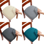 Chair Seat Covers Chair Removable Upholstered Dining Room Chair Seat Protector Cushion Slipcovers