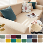 Sofa Cover Elastic For Living Room Home Jacquard Stretch Slipcovers Corner Couch Covers 1/2/3/4 Seater L Shape Free Shopping