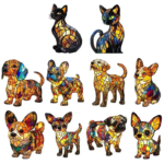 Animal Resin Night Light LED Bedside Lamp Cute Nightstand Lamp For Living Room Bedroom Night Light Home Decoration Gift