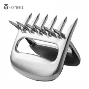 Stainless Steel Bear Claw Non-stick Meat Shredder Claws BBQ Meat Claws BBQ Fork Food Meat Separator BBQ Tools