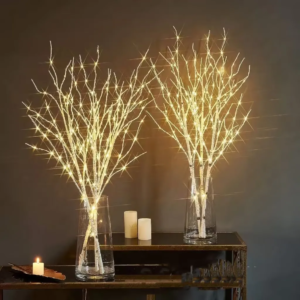 White Birch Branch Light LED Festive Lights Battery Operated For Christmas Party Wedding Decoration Twig Outdoor Lights