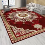 Persian Luxury Red Carpet Living Room Large Size Rug Non-slip Coffee Tables Mat Home Decoration Bedroom Lounge Rug Tapis Salon