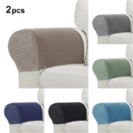 Jacquard Sofa Armrest Cover Anti-dirty Couch Chair Arm Protector Stretch Dustproof Sofa Towel Armchair Cover Home Decor