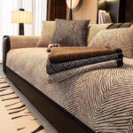 Chenille Textures Sofa Seat Cover Universal Non-Slip Couch Cover Towel Sofa Protective Mats For Living Room Decor