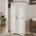 Adjustable Shelf Storage Cabinet for Pantry, Kitchen, Garage, and More