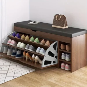 Flip shoe cabinet accessories, flip bucket shoe rack, stainless steel thickened shoe cabinet accessories, hardware hidden flip rack