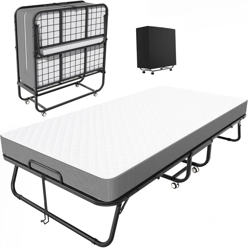 Queen Size Folding Bed with Mattress