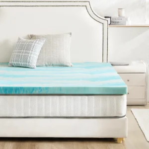 2-3 Inch Memory Foam Mattress Topper Queen Size Thick Gel Cooling Mattress Soft and Breathable Bed Topper Bedroom Furniture