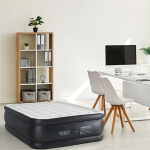 Air Mattress with Built in Pump Weight Capacity 660 lbs Non-Slip Bottom Soft Bed Topper